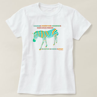 EDS Ehlers Danlos Syndrome inspirerend zebra shirt