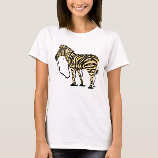 EDS Hope Zebra Womans T-shirt (Voorkant)