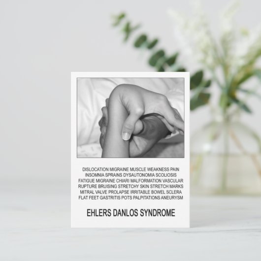 EDS Information Awareness Briefkaart (Staand voorkant)