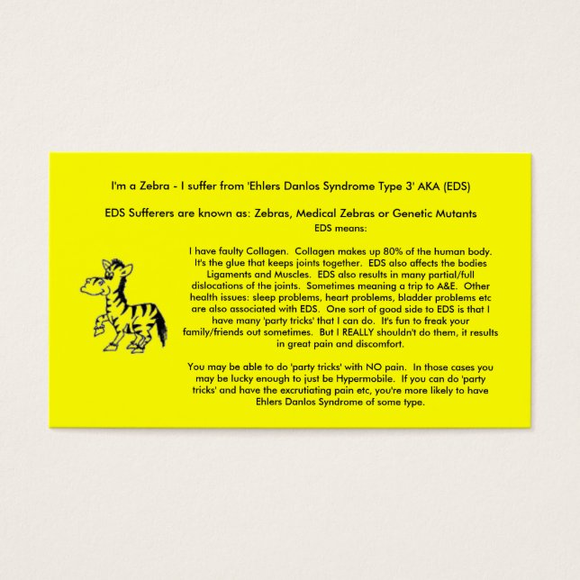 EDS-Kaarten Visitekaartjes (Voorkant)