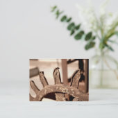 Ed's Machine Shop Card Visitekaartje (Staand voorkant)