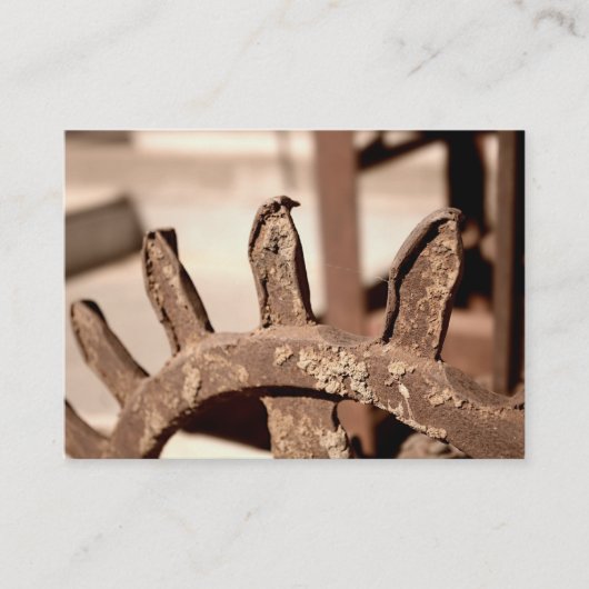 Ed's Machine Shop Card Visitekaartje (Voorkant)