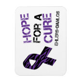 EDS Paarse Zebra Lint Flexibele Magneet (Verticaal)