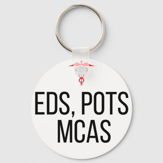EDS PoTS en MCAS Sleutelhanger (Voorkant)