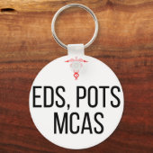 EDS PoTS en MCAS Sleutelhanger (Voorkant)