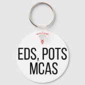 EDS PoTS en MCAS-Sleutelhanger Sleutelhanger (Voorkant)