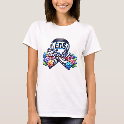 EDS-strijder | Syndroom van Ehlers-Danlos T-shirt (Voorkant)