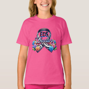 EDS-strijder   T-shirt van het syndroom van Ehlers