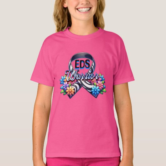 EDS-strijder | T-shirt van het syndroom van Ehlers (Voorkant)