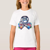 EDS-strijder | T-shirt van het syndroom van Ehlers (Voorkant)