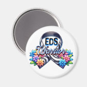 EDS-strijder | T-shirt van het syndroom van Ehlers Magneet (Voorkant / Achterkant)