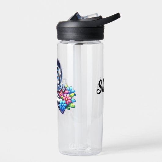 EDS-strijder | T-shirt van het syndroom van Ehlers Waterfles (Links)