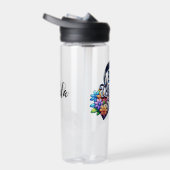 EDS-strijder | T-shirt van het syndroom van Ehlers Waterfles (Rechts)