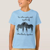 EDS-syndroom Ehlers-Danlos Support Awareness Shirt (Voorkant)