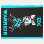 EDS Warrior/Zebra Fleece Deken (Voorkant (Horizontaal))