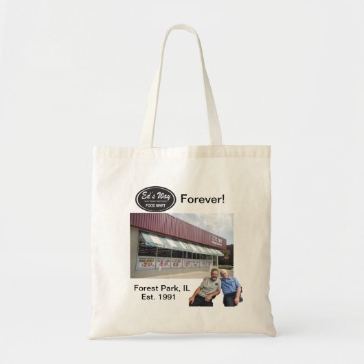 Ed's Way voor altijd! Canvas tas: Niveau 1 Tote Bag (Voorkant)