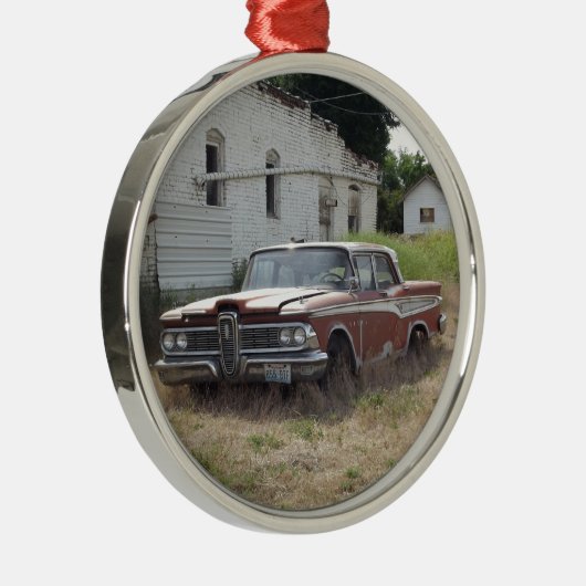 Edsel Metalen Ornament (Rechts)