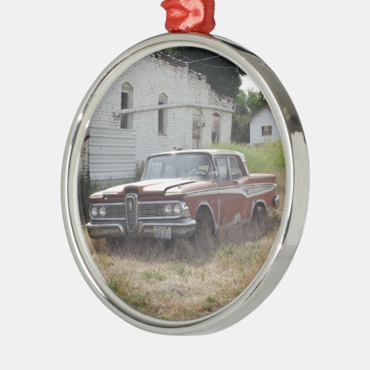 Edsel Metalen Ornament (Links)