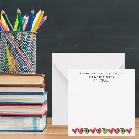 Edu-Notes: Transformeren van Geesten, Leraar Waard Notitiekaartje