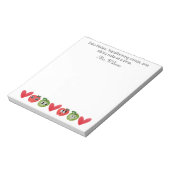 Edu-Notes: Transforming Minds, waardering van lera Notitieblok (Linkerzijde)