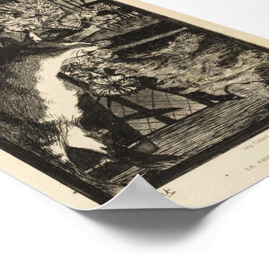 Eduard Manet Cats Print (Hoek)