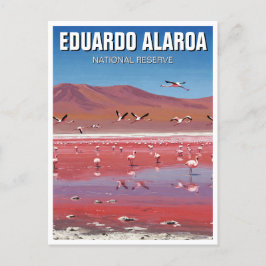 Eduardo Avaroa Nationaal Reservaat Bolivia Reizen Briefkaart