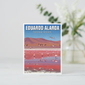 Eduardo Avaroa Nationaal Reservaat Bolivia Reizen Briefkaart (Staand voorkant)