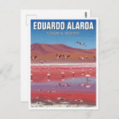 Eduardo Avaroa Nationaal Reservaat Bolivia Reizen Briefkaart (Voorkant / Achterkant)