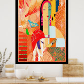 Eduardo Garcia Art Deco Art Poster (Keuken)