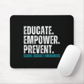 Educate Empower Voorkomen van de gebruikelijke bew Muismat (Met muis)