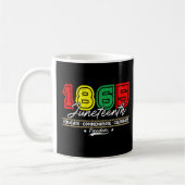 Educate Herdenking 1865 Juneteenth Koffiemok (Links)