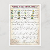  Educatief Grafiek voor Zichtbare Woorden Briefkaart (Voorkant)