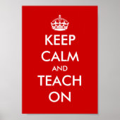 Educatief poster | Kalm houden en onderwijzen (Voorkant)