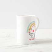 Educatief spectrum: Substituut Teacher's Rainbow Porselein Kop (Voorkant rechts)