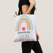 Educatief spectrum: Substituut Teacher's Rainbow Tote Bag (Dichtbij)