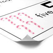 Educatief tellen (1-10) poster (Hoek)