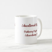 Educatieve assistent cadeau koffiemok (Voorkant rechts)