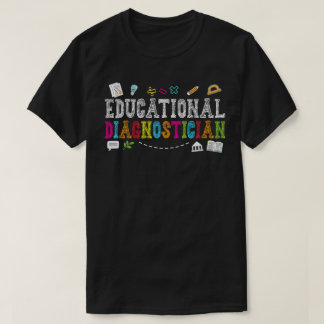 Educatieve Diagnosticus Terug naar School Leraren T-shirt