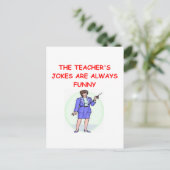 educatieve grap briefkaart (Staand voorkant)