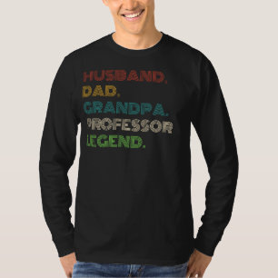 Educatieve legende: echtgenoot, vader, opa - grapp t-shirt