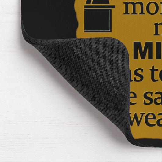 Educatieve mousepad muismat (Hoek)