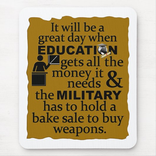 Educatieve mousepad muismat (Voorkant)