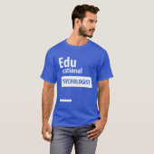 Educatieve psycholoog - Schoolbanencadeau T-shirt (Voorkant volledig)