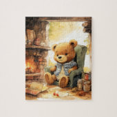 Educatieve teddybeer thema activiteit legpuzzel (Verticaal)