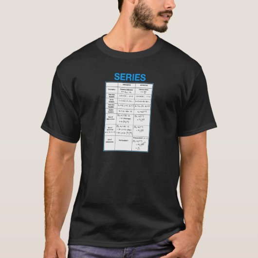 Educatieve Wiskunde (V2) T-shirt (Voorkant)