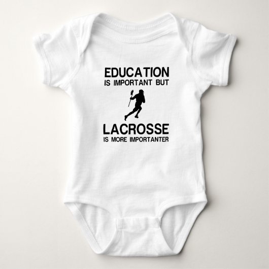 EDUCATION IMPORTANT LACROSSE IMPORTANTER ROMPER (Voorkant)