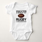 EDUCATION IMPORTANT RUGBY IMPORTANTER ROMPER (Voorkant)