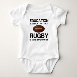 EDUCATION IMPORTANT RUGBY IMPORTANTER ROMPER