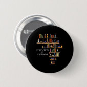 Education Is Freedom Book Reader Black History Mon Ronde Button 5,7 Cm (Voorkant /achterkant)