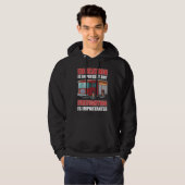 Education is Important But Firefighting Is Importa Hoodie (Voorkant volledig)